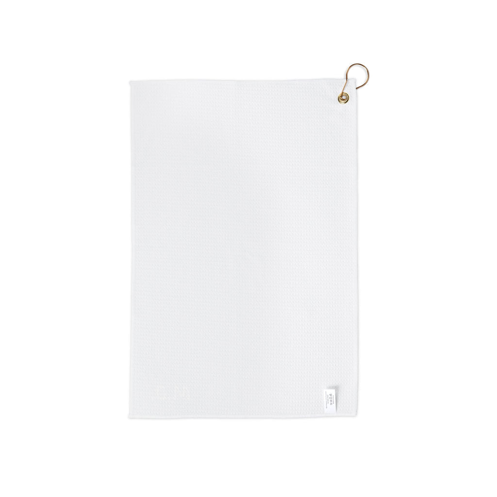 Golf Towel - Personalized Monogram Club Towel with Grommet Ring