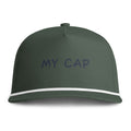 Sunwashed Rope Cap - 'MY CAP' Embroidered Trucker Hat