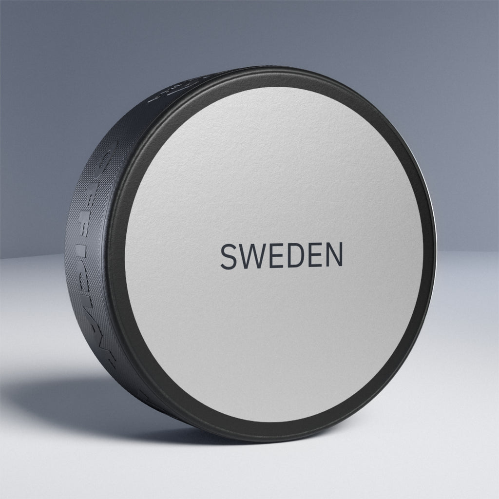 Sweden Hockey Puck – Minimal National Team Souvenir